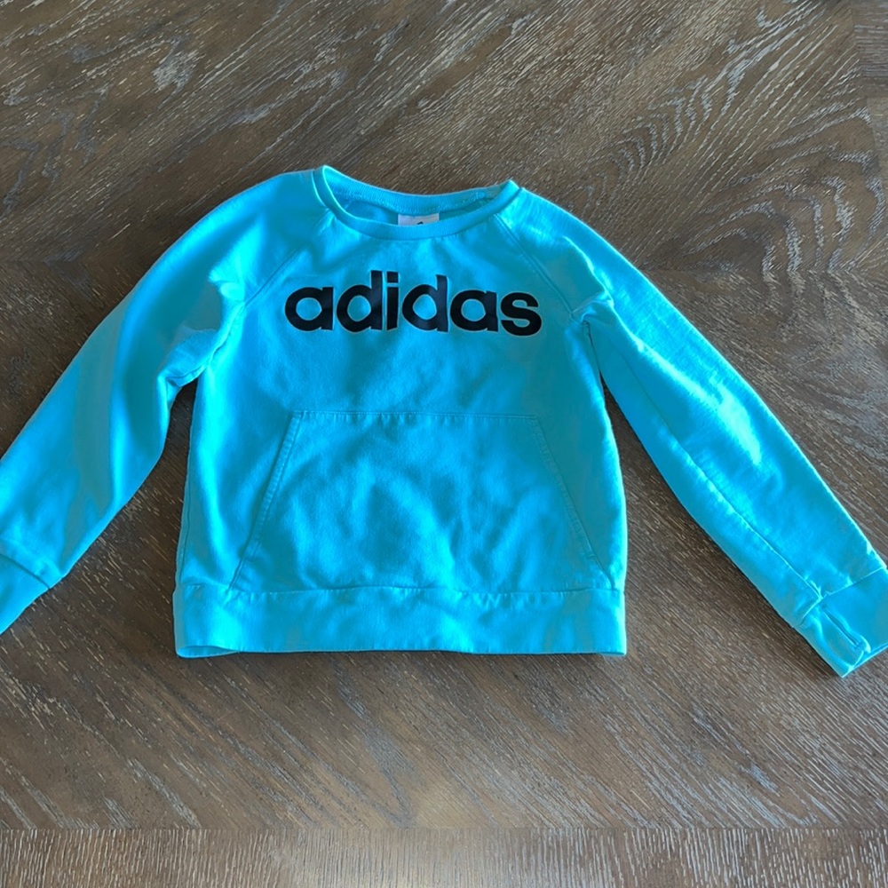 Light blue Adidas sweater